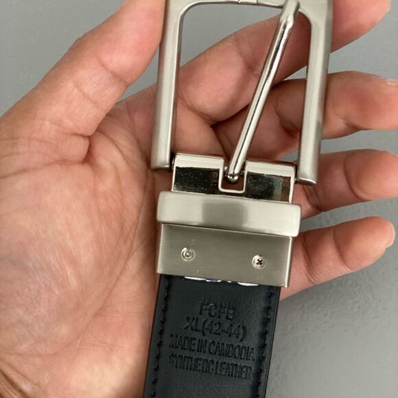 Brown Leather Belt Men's Size XL - Picture 2 of 4